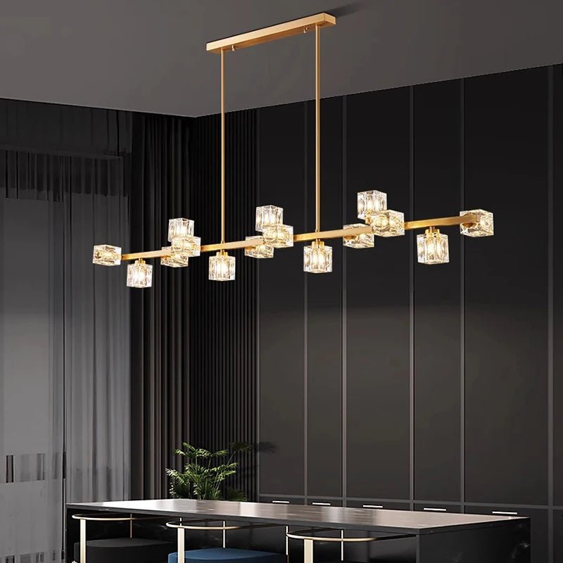 ACAPOCO Exo Modern Chandelier Light - Lumen Attic