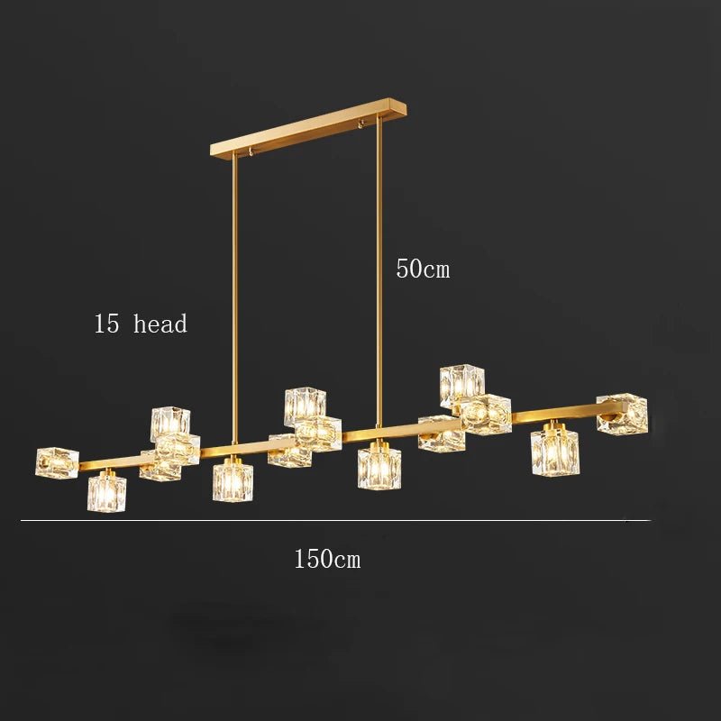 ACAPOCO Exo Modern Chandelier Light - Lumen Attic