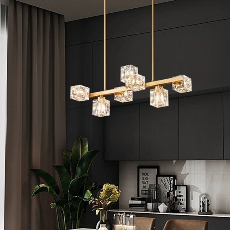 ACAPOCO Exo Modern Chandelier Light - Lumen Attic