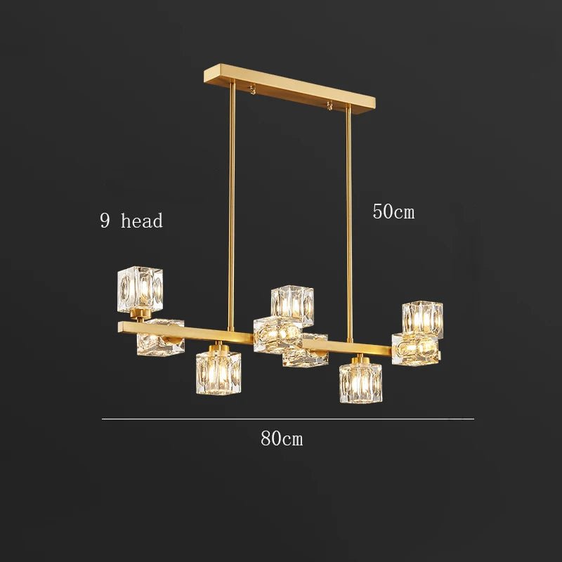 ACAPOCO Exo Modern Chandelier Light - Lumen Attic