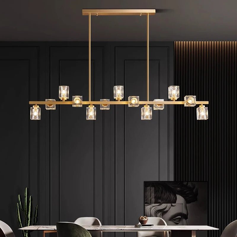 ACAPOCO Exo Modern Chandelier Light - Lumen Attic