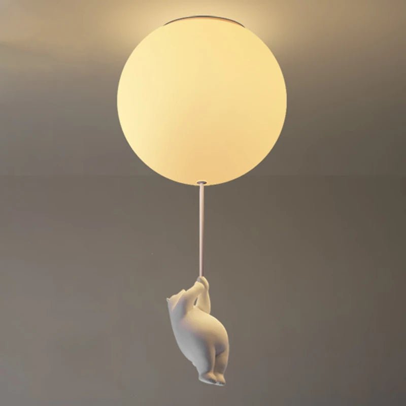 Adorable Modern Polar Bear Pendant Lights - Lumen Attic