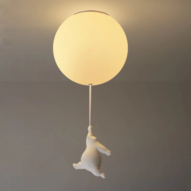 Adorable Modern Polar Bear Pendant Lights - Lumen Attic