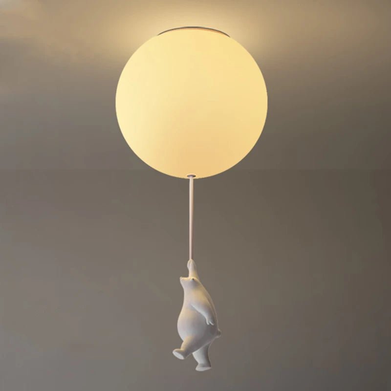 Adorable Modern Polar Bear Pendant Lights - Lumen Attic