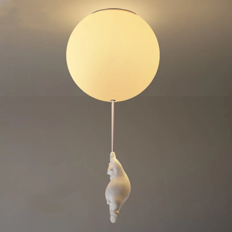 Adorable Modern Polar Bear Pendant Lights - Lumen Attic