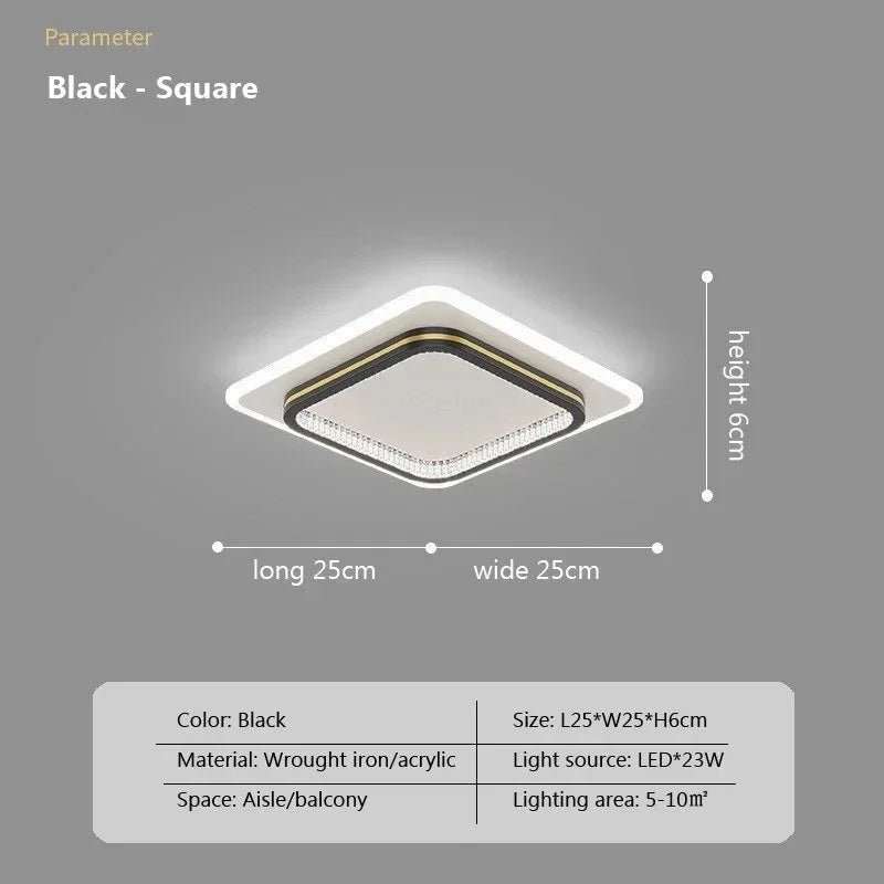 Ais Various Small Flush Mount Ceiling LED Light - Lumen Attic