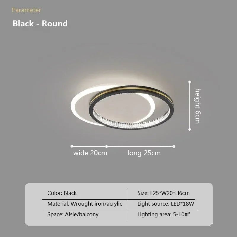 Ais Various Small Flush Mount Ceiling LED Light - Lumen Attic