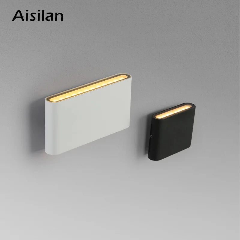 Aisilan Pro Series BD0 Matte Aluminum LED Wall Sconce - Lumen Attic