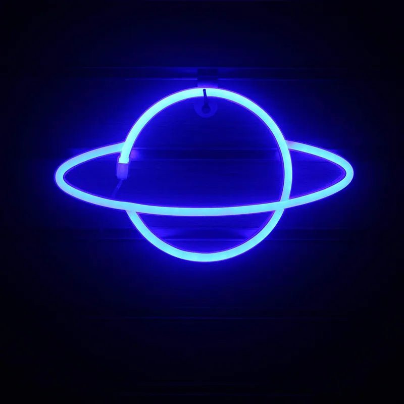 Alien and Space Neon Night Lights - Lumen Attic