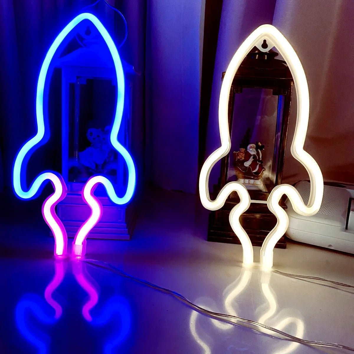 Alien and Space Neon Night Lights - Lumen Attic