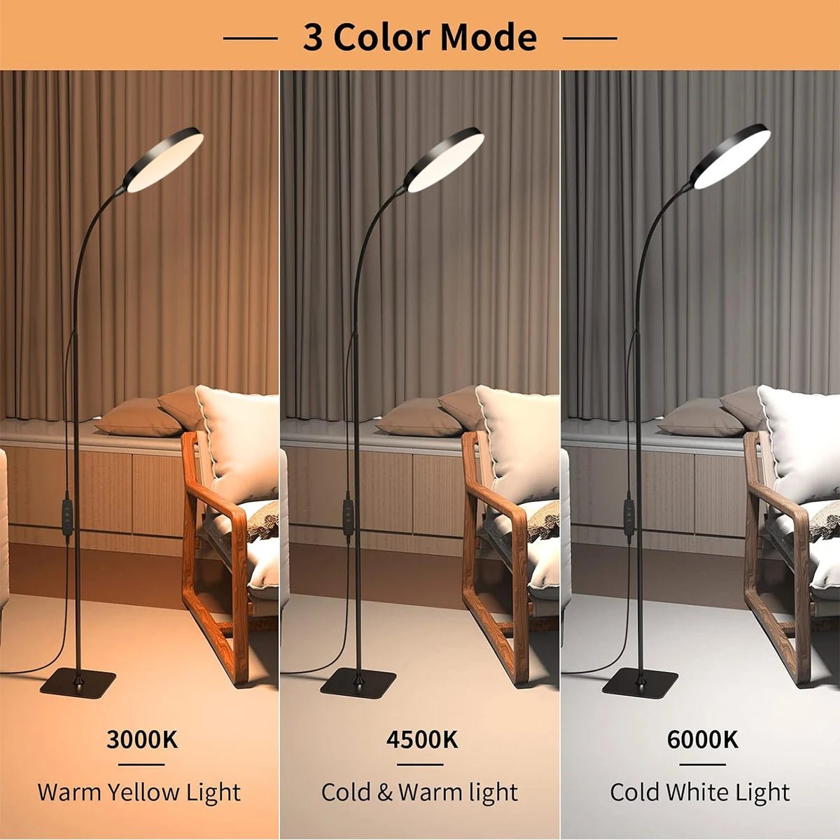 Amary Flexable USB LED Floor Lamp - Lumen Attic