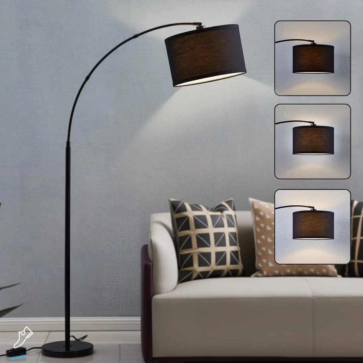 Arclite Arch Floor Lamp by LuminaVogue - Lumen Attic