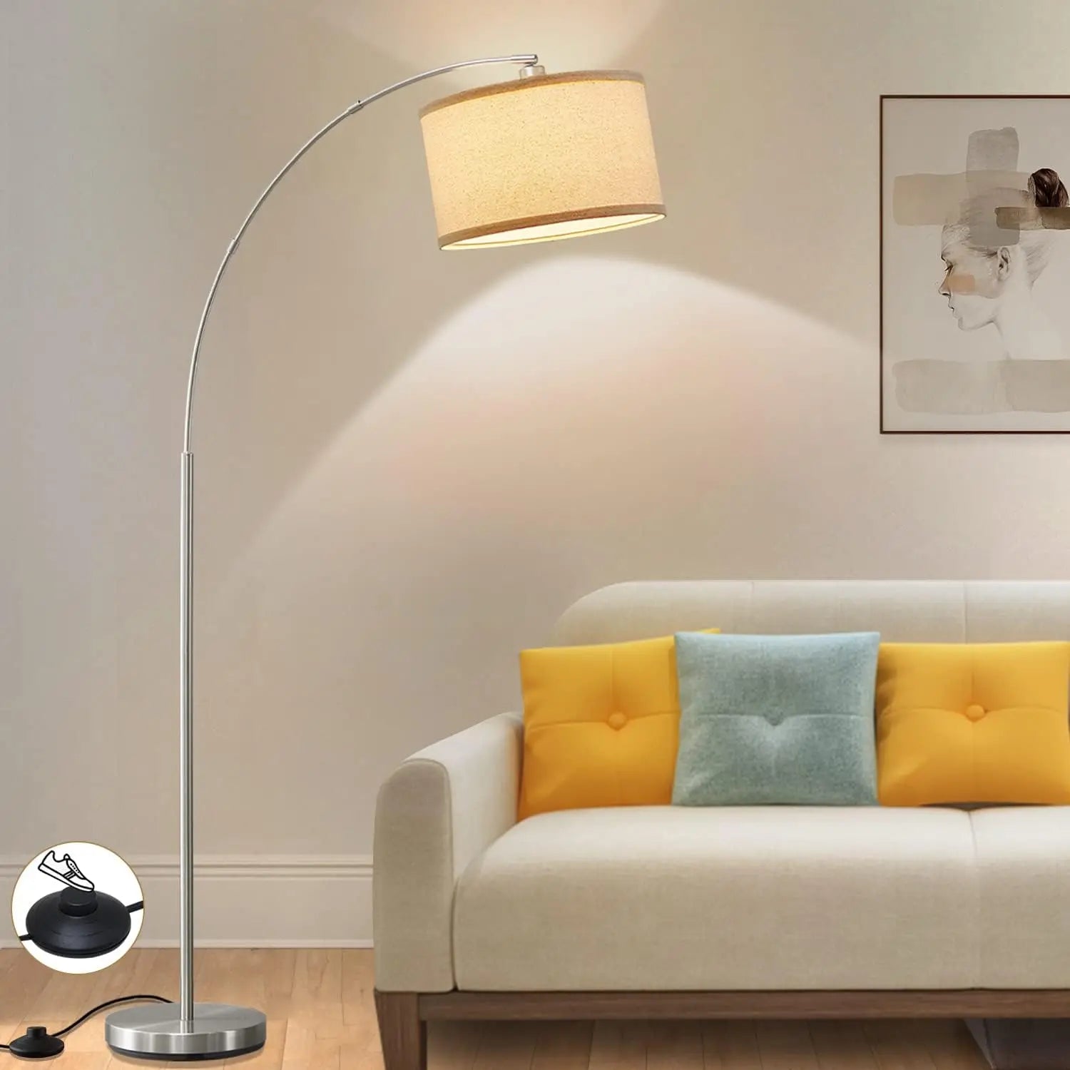 Arclite Arch Floor Lamp by LuminaVogue - Lumen Attic