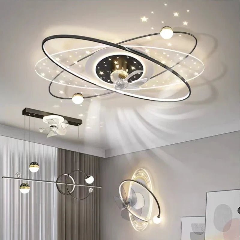 ArtFan Stellar Galaxy Ceiling Fan Light - Lumen Attic