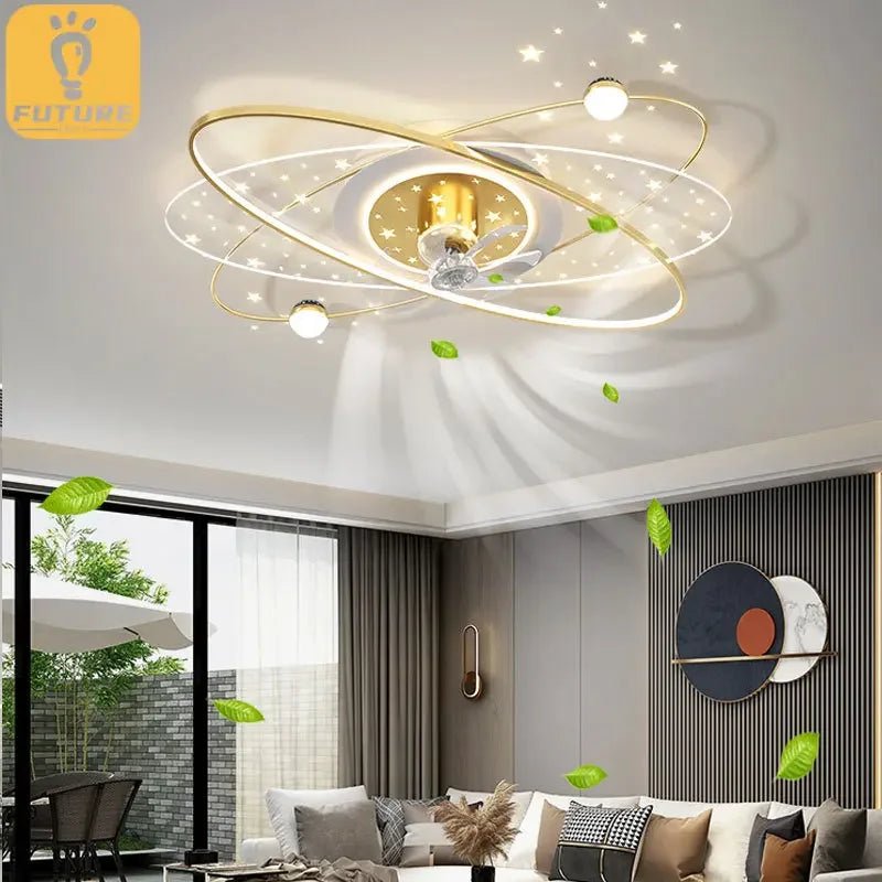 ArtFan Stellar Galaxy Ceiling Fan Light - Lumen Attic