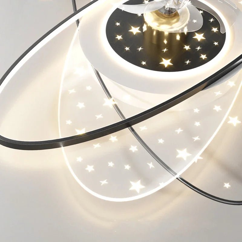 ArtFan Stellar Galaxy Ceiling Fan Light - Lumen Attic