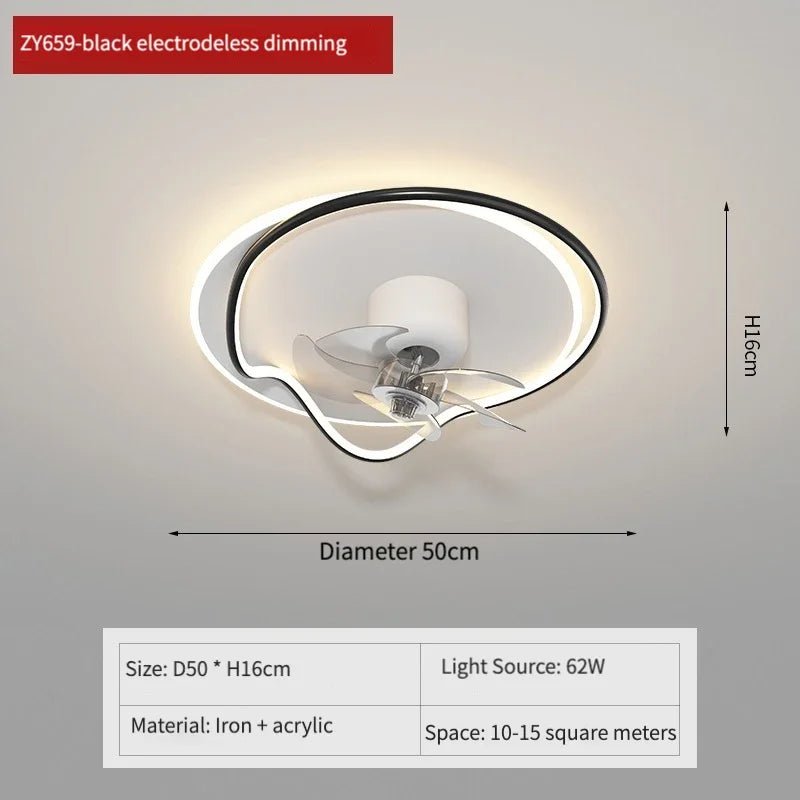 ArtFan Stellar Galaxy Ceiling Fan Light - Lumen Attic