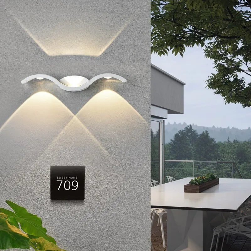 AVO 9W/15W LED Wall Light Garden Wall Lamp - Lumen Attic