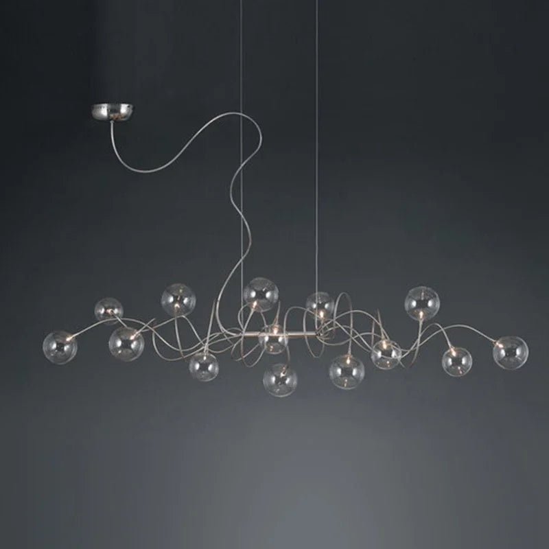 Boccia Mettalo Molecular LED Chandelier - Lumen Attic