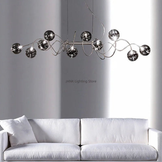 Boccia Mettalo Molecular LED Chandelier - Lumen Attic