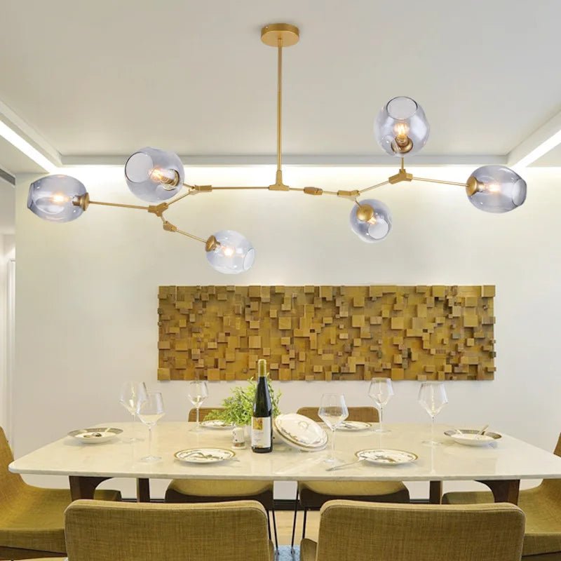 Bougi Bouge Minimalist Chandelier - Lumen Attic