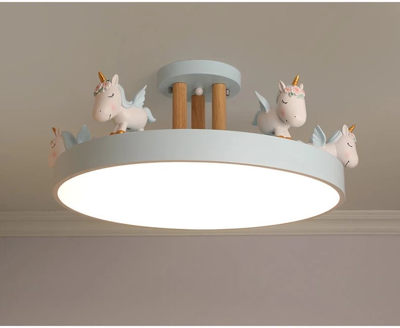 Children's Room Round Pendant Light by SANDYHA - #shop_name