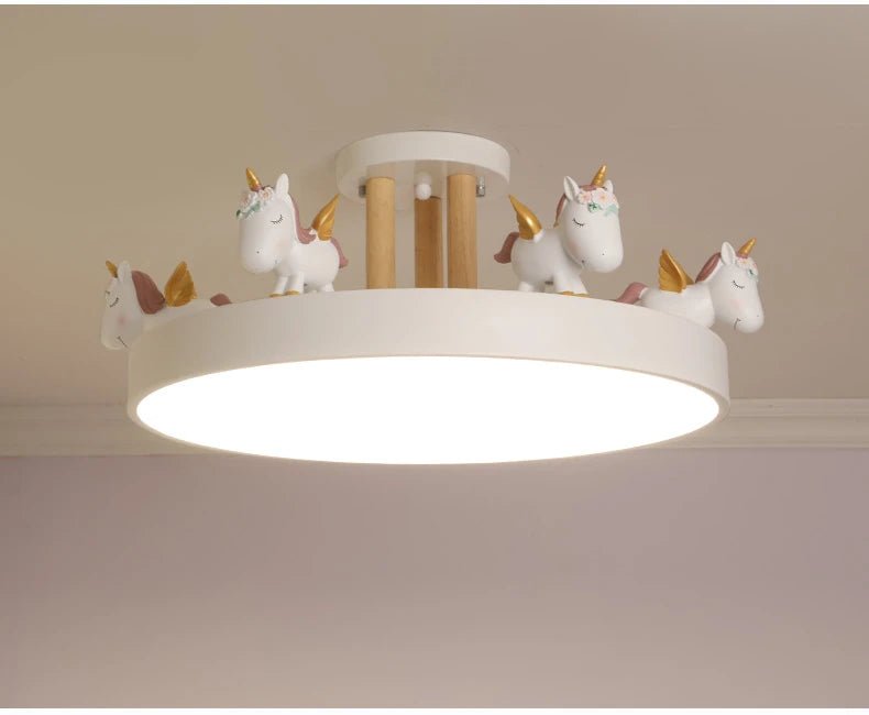 Children's Room Round Pendant Light by SANDYHA - #shop_name