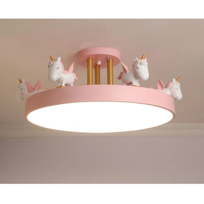 Children's Room Round Pendant Light by SANDYHA - #shop_name