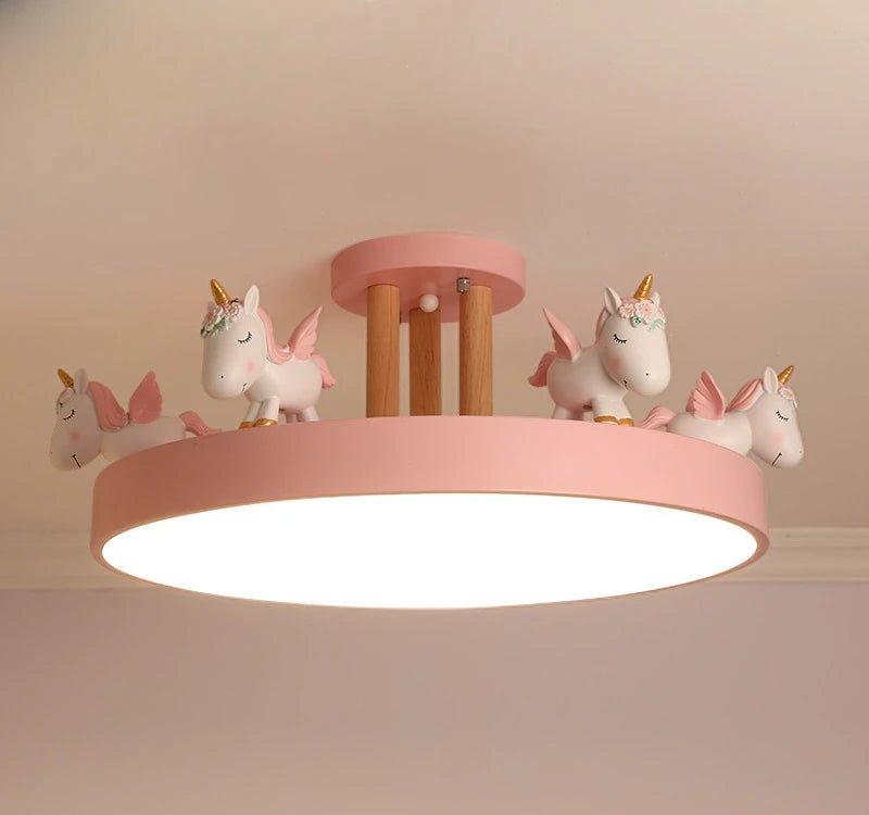 Children's Room Round Pendant Light by SANDYHA - #shop_name