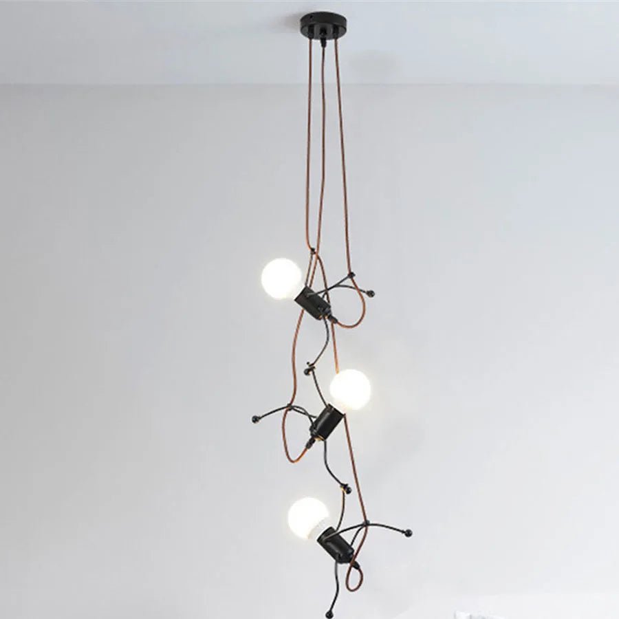 Creative Swinging Little Man Pendant Light - Lumen Attic