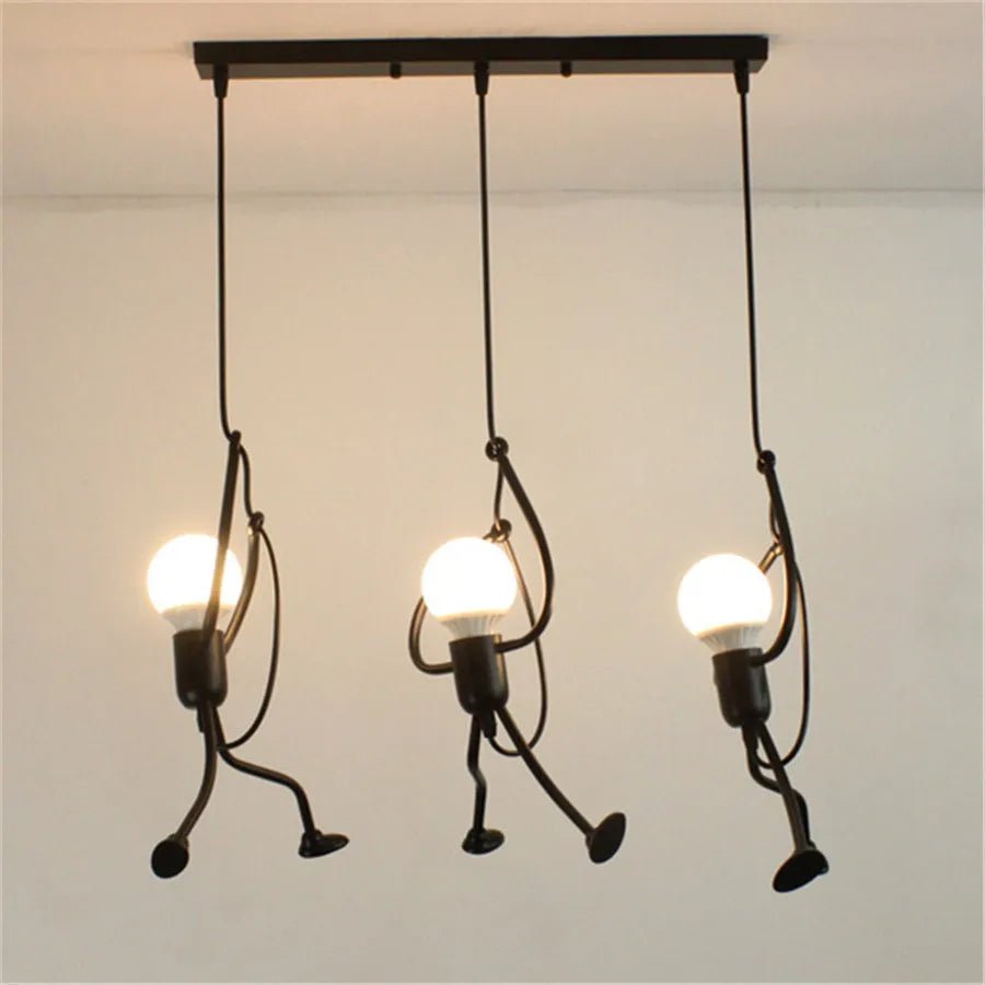 Creative Swinging Little Man Pendant Light - Lumen Attic