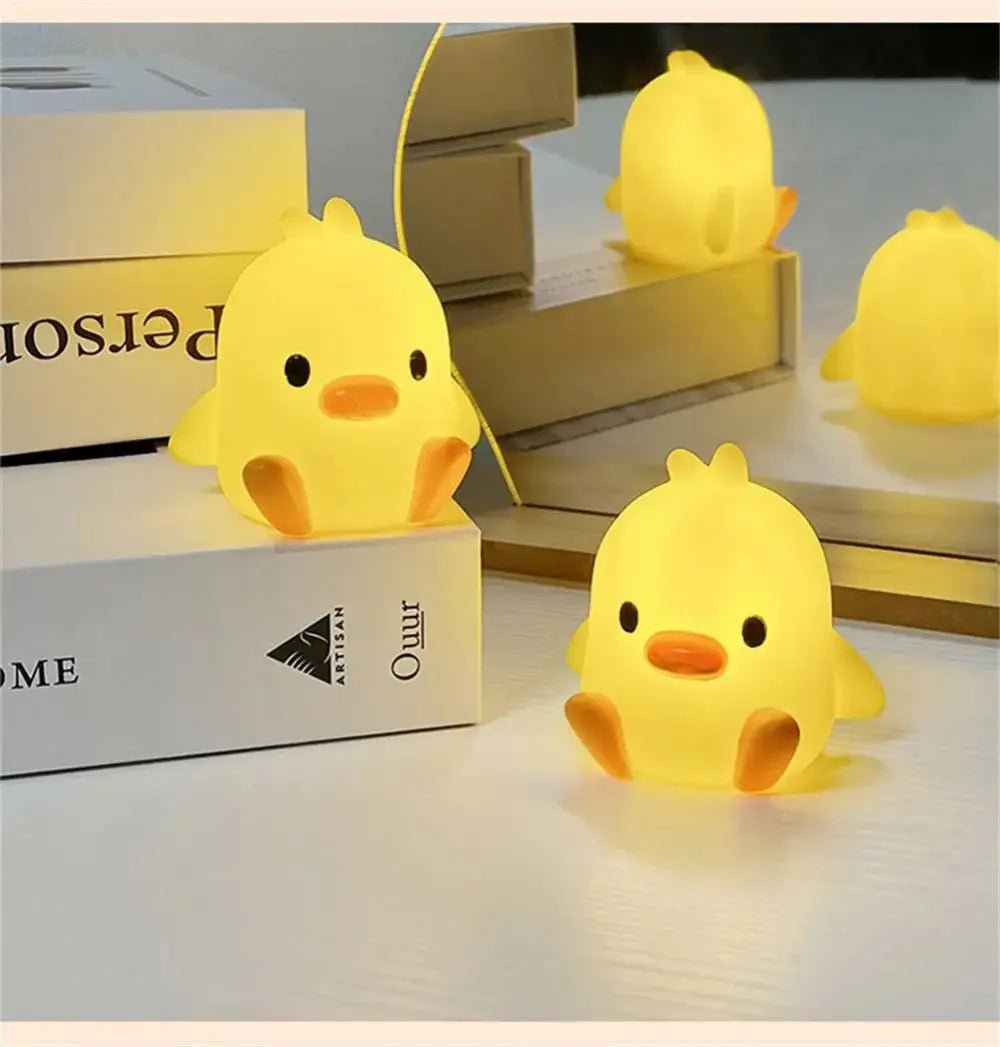 Cute Battery Operated Duck Table Night Light - Lumen Attic