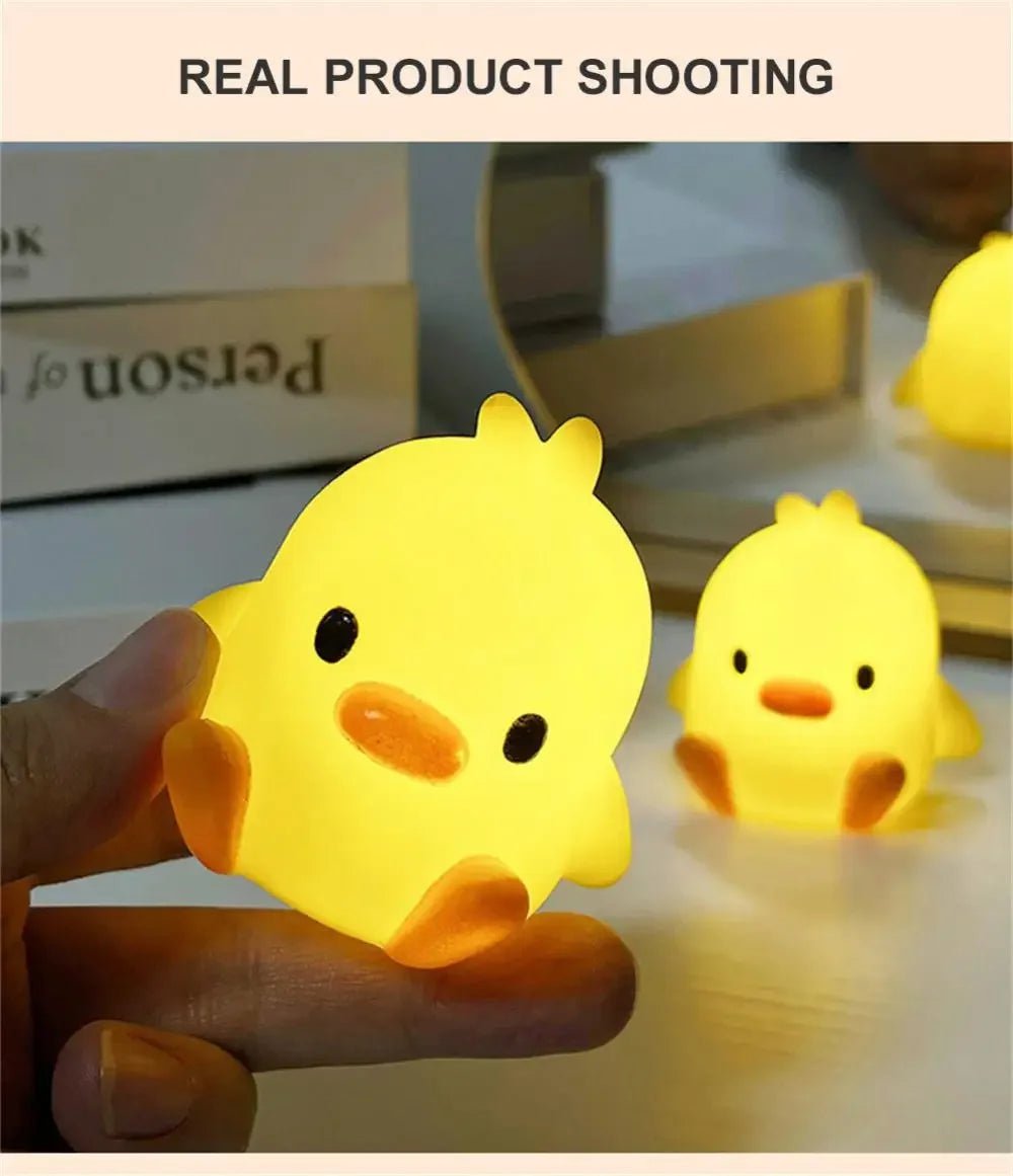 Cute Battery Operated Duck Table Night Light - Lumen Attic