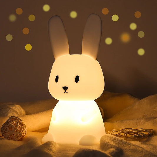 Cute Small Bunny Table Night Light - Lumen Attic