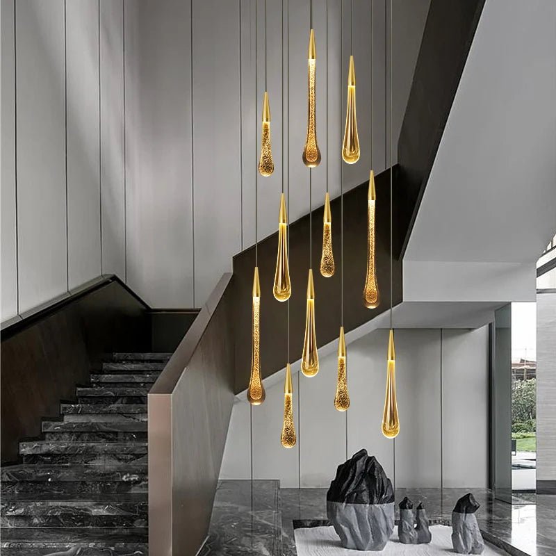 Dadopari Led Single Crystal Pendant - Lumen Attic