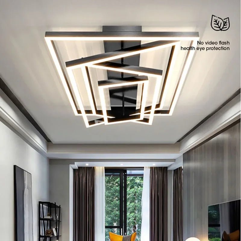 DAMIA YCL Various LED Semi Flush Ceiling Lamp - Lumen Attic