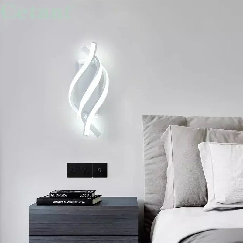 DARHYN Three Curved Lines Wall Lamp - Lumen Attic