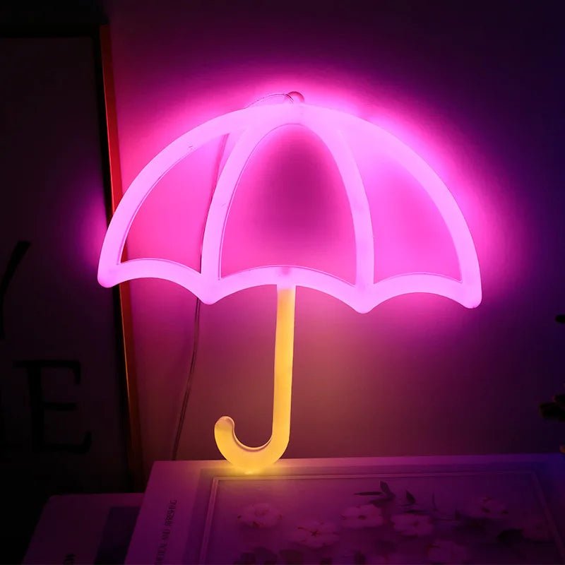 Double Sided LED Neon Sign Night Light - Lumen Attic