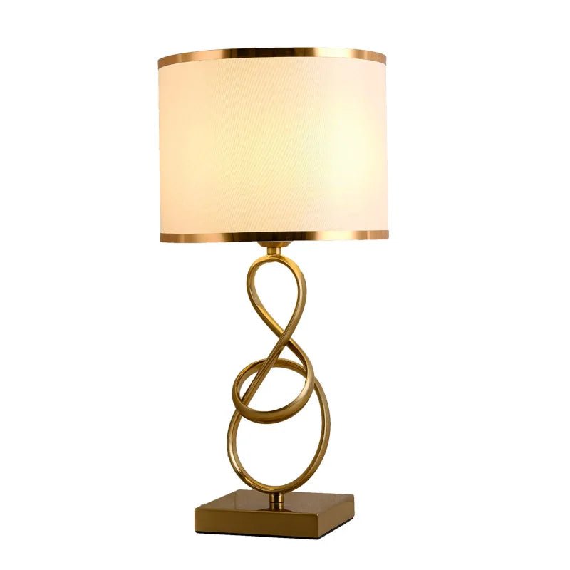 Elegant Twist Table Lamp - Lumen Attic