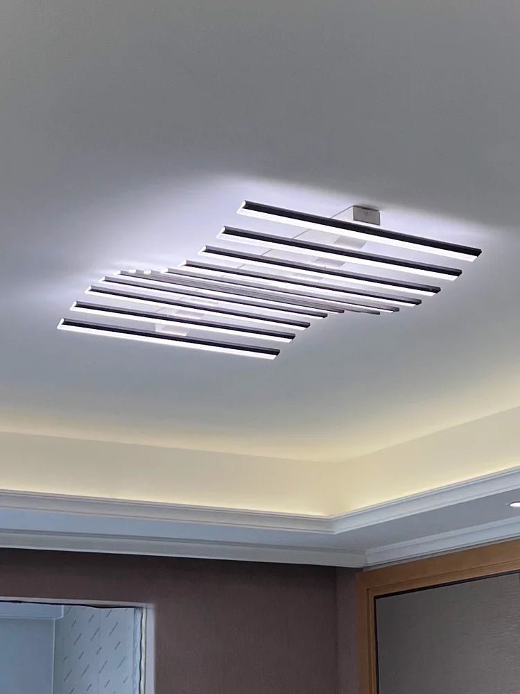 Emiso Wave Bar LED Modern Flush Mount Ceiling Light - Lumen Attic