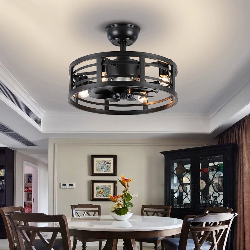 EuroFan Stylish Ceiling Fan Lamp - Lumen Attic