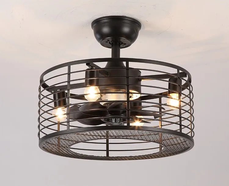 EuroFan Stylish Ceiling Fan Lamp - Lumen Attic