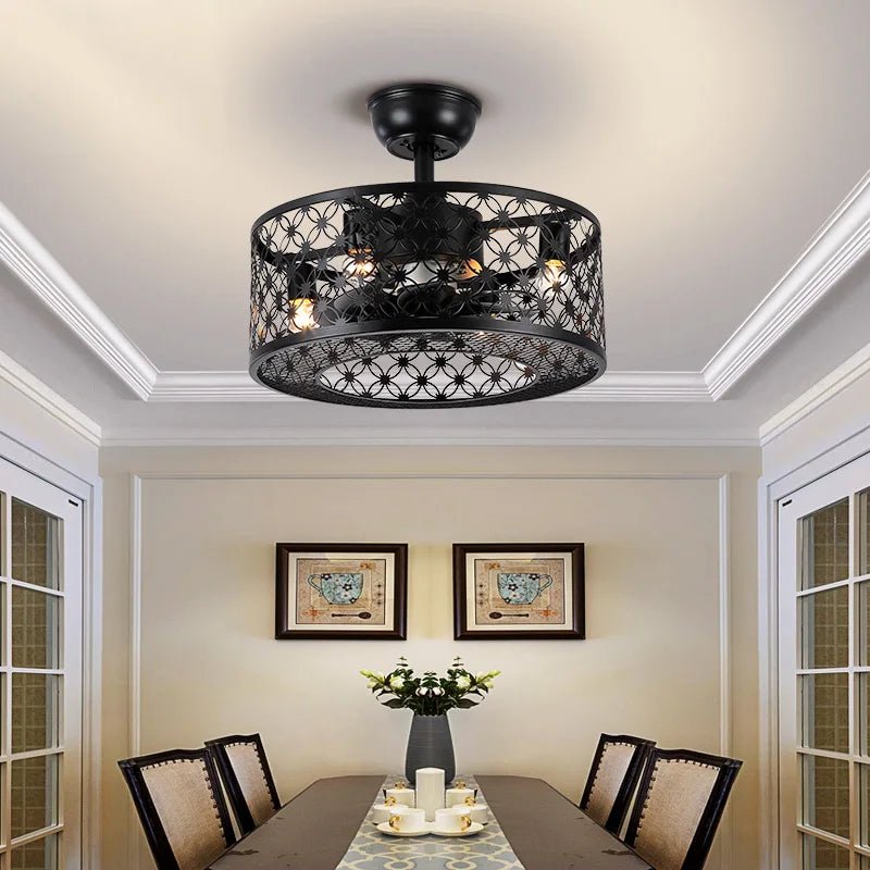 EuroFan Stylish Ceiling Fan Lamp - Lumen Attic