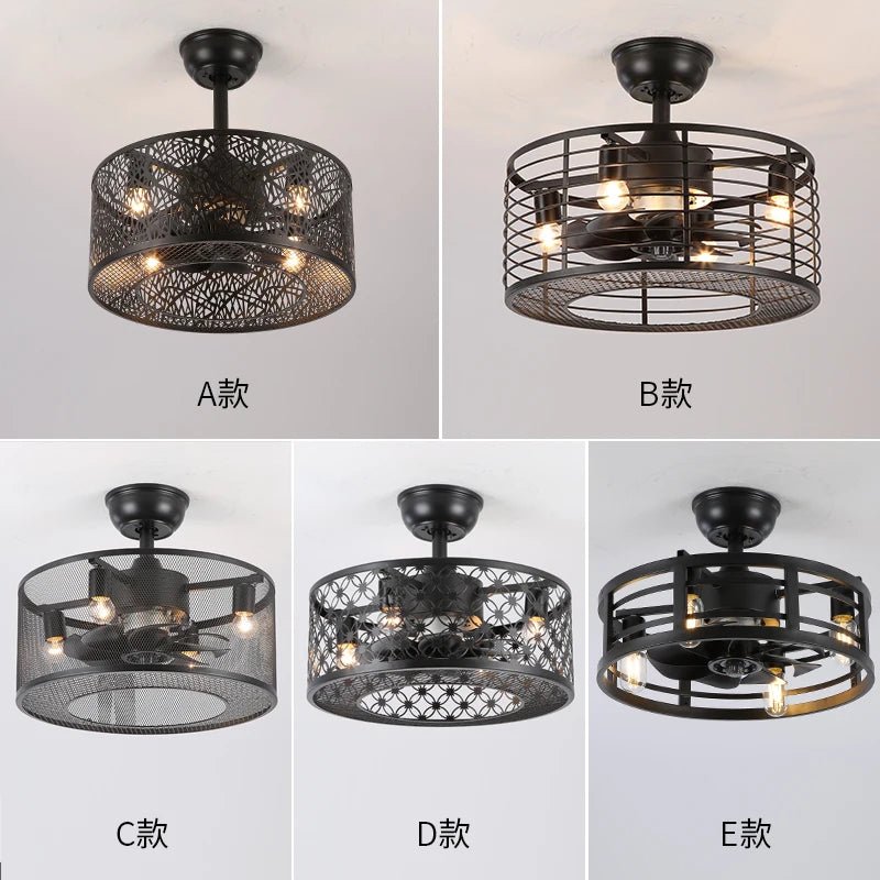 EuroFan Stylish Ceiling Fan Lamp - Lumen Attic