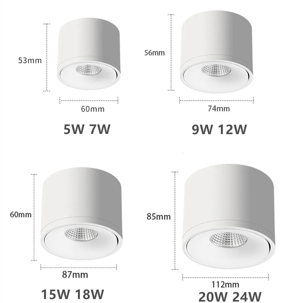 FLD OrbitFlex Adjustable LED Spot Light - Lumen Attic