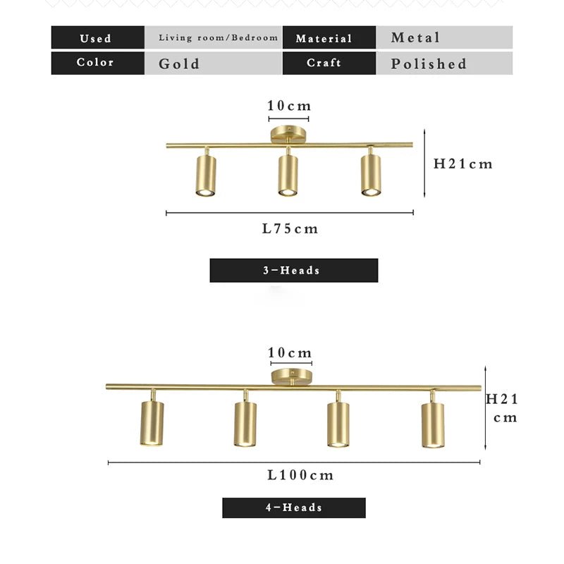 FUMI LIGHTING Modern Track Spotlight - Lumen Attic