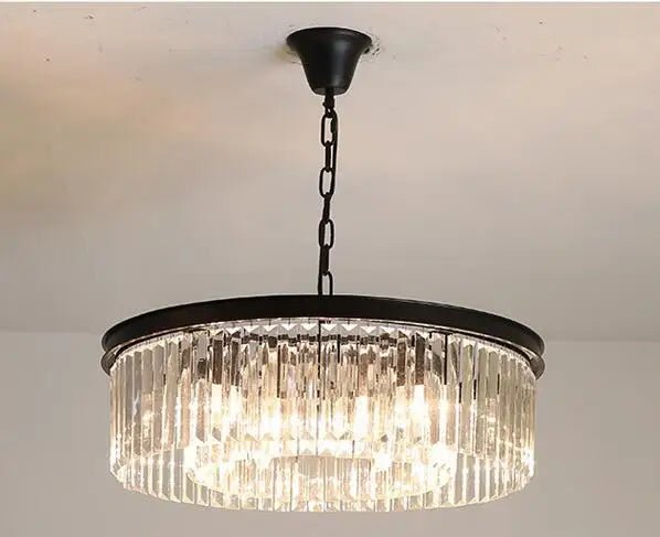 Glamora Crystal Ring Chandelier by Brilluxe - Lumen Attic