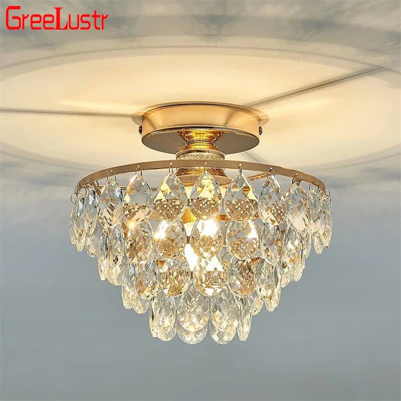 Hailey Maron French Style Semi Flush Chandelier - Lumen Attic