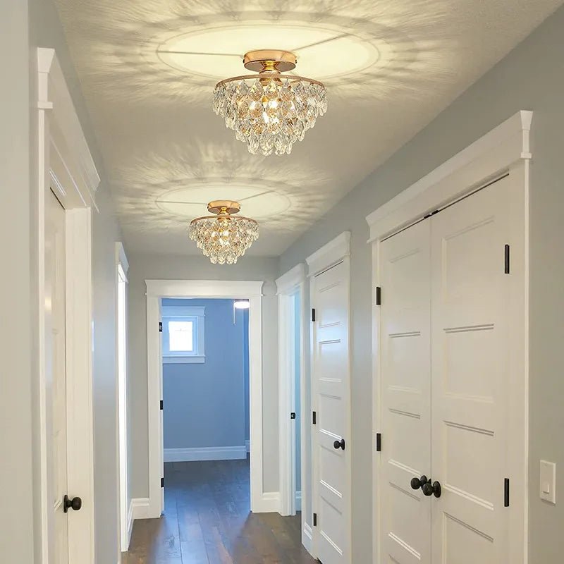 Hailey Maron French Style Semi Flush Chandelier - Lumen Attic