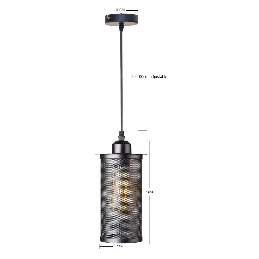 HAOKE Iron Retro Loft Pendant Lamp - Lumen Attic